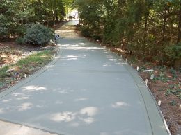 Bills long driveway remodel